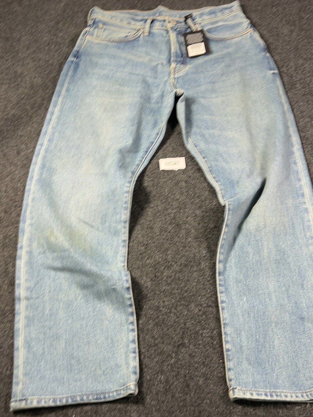 Buck Mason Ford Standard Jean L009 Light Wash Mens Sz 31 NWI Msrp148 [MC27]